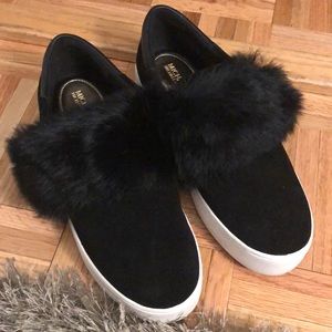Michael Kors Fur Sneakers